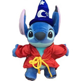 Stitch Pelúcia Vestido De Mickey Mago - Pronta Entrega