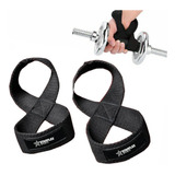 Strap 8 Fita Academia Musculação Luva Treino Gancho Garra