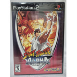 Street Fighter Alphaanthology Lacrado Original Playstation