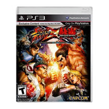 Street Fighter X Tekken Ps3 Mídia