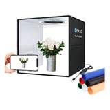 Studio Box Cabine Fotográfico Fotos Dobrável Led 40 X 40
