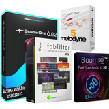 Studio One V.5.3 Pro + Melodyne V5 + Fabfilter 2021 + Boom3d