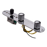 Substituição Do Painel De Controle E Botões Da Guitarra Para