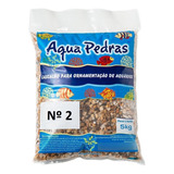 Substrato Para Aquário Cascalho Rio 2 5kg Aqua Pedras