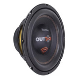 Subwoofer 10 Pol Outdoor 300 Watts Rms 4 Ohms Bomber Cor Preto