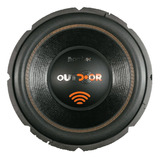 Subwoofer 12 Pol Bomber Outdoor 4 Ohms 500 Watts Rms Cor Preto