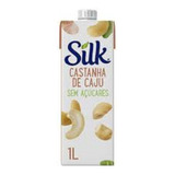 Suco De Castanha De Caju Sem Açúcar Silk 1l