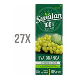 Suco Zero Açúcar E Conservantes Uva Branco Suvalan 200ml