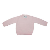 Suéter Blusa Bebê Menina De Tricô Trabalhado | Duwell