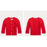 Suéter De Algodão Tricotado Polo Ralph Lauren - Menina