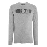 Suéter John John Tricot Regular Made In Heaven Cinza Mescla