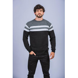 Suéter Masculino Lã Tricot Blusa De Frio Casaco