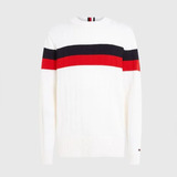 Suéter Tommy Hilfiger Stripe Relaxed -