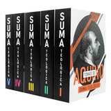 Suma Teológica De Santo Tomás De Aquino - 5 Volumes, De São 
