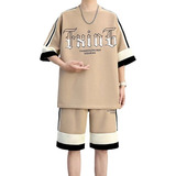 Summer T Shirt Trend Leisure Sports Cool Set