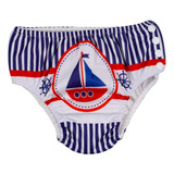 Sunga De Bebê Infantil Piscina Ajustável Tam 12 - 18 Comtac