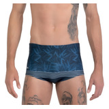 Sungão Lateral Larga Sunga Estampada Natação Moda Praia Mash