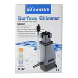 Sunsun Jy-02 Filtro Skimmer Superfície Aquário Até 300l 110v