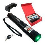 Super Caneta Laser Pointer 159.000mw 50km Verde Super Kit 5