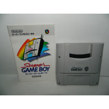 Super Game Boy Adaptador Original Japao Super Nintendo Snes