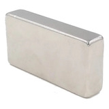 Super Imã Neodímio Bloco 40x20x10mm N42 Suporta 23 Kg