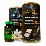 Super Kit 2x Shake Protein Baunilha + 1 Inibidor De Apetite