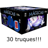 Super Kit De Mágicas 30 Truques + Cartola E Varinha Mágica