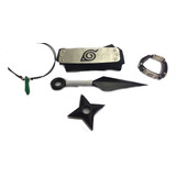 Super Kit Naruto , Bandana . Colar Tsunade, Pulseira Naruto,