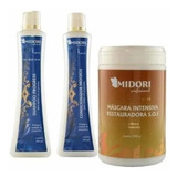 Super Kit Progress Shampoo Condicionador + Máscara Sos 1kg 