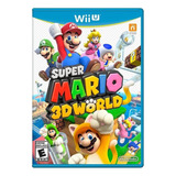 Super Mario 3d World Nintendo Wii U Jogo Original Em Disco