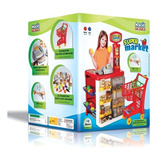 Super Mercado Infantil Com Carrinho Magic Toys