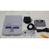 Super Nintendo + 1 Controle + Mario World Original..........