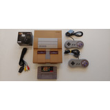 Super Nintendo Console + Super Mario All Stars Snes Console