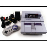 Super Nintendo Original Com Controle E