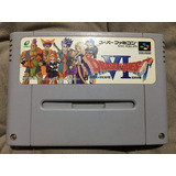 Super Nintendo Snes Jogo Dragon Quest Vi 6 Cartucho Japonês