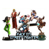 Super Pack Street Fighter Arquivos Stl
