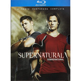 Supernatural 6ª Temporada - Box Com 4 Blu-rays