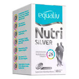 Suplemento Alimentar Equaliv Nutri Silver 60 Cápsulas Gel