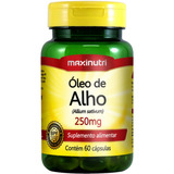 Suplemento Alimentar Oleo De Alho 60cps 250mg Maxinutri