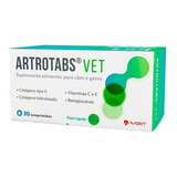 Suplemento Artrotabs Vet 33g C/ 30 Comprimidos