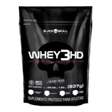 Suplemento Black Skull Caveira Preta Series Whey 3hd Sabor Baunilha De 837g