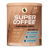 Suplemento Caffeine Army Supercoffee 3.0 Sabor Vanilla Latte De 220g