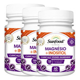 Suplemento Capsula Sunfood Magnesio Inositol 3