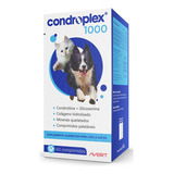 Suplemento Condroplex 1000 Avert Cães E Gatos 60 Comprimidos