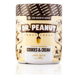 Suplemento Dr. Peanut Pasta De Amendoim Sabor Cookies & Cream De 600g