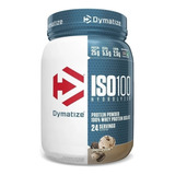 Suplemento Dymatize Whey Iso-100 Sabor Cookies & Cream De 640g
