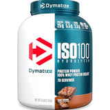 Suplemento Dymatize Whey Iso-100 Sabor Fudge Brownie De 2.3kg