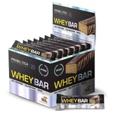 Suplemento Em Barra Probiótica Whey Bar Proteínas 960g 24 Un