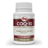 Suplemento Em Cápsula Vitafor Coenzima Q10 Coq-10 200mg Por Porção 60 Cápsulas Sem Sabor