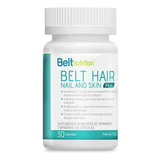 Suplemento Em Cápsulas Belt Nutrition Hair, Nail And Skin Plus Vitaminas Em Pote De 22g 30 Un